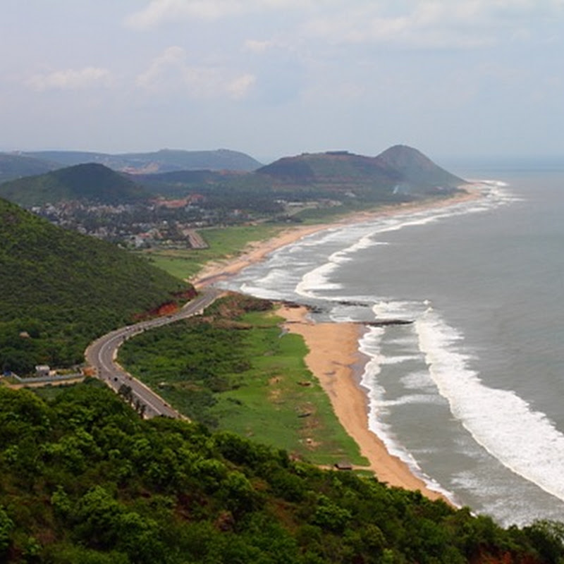 Vizag’s Beach Line from Kailashgiri! Be On The Road Live your
